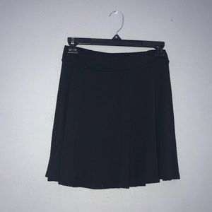 Short black skirt